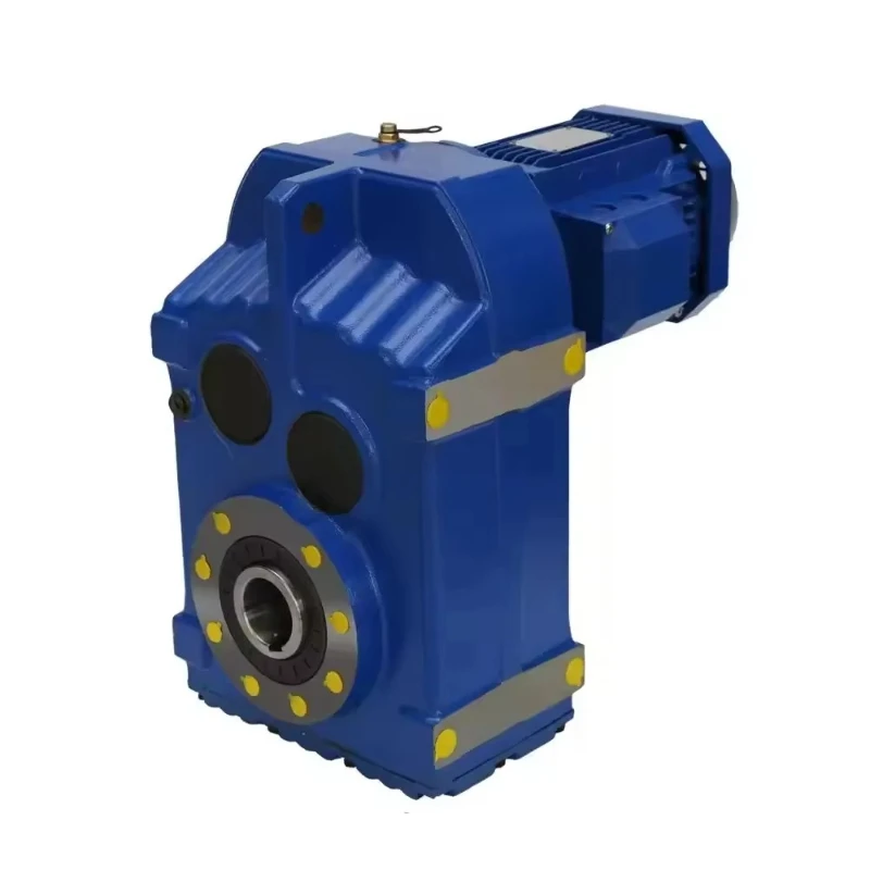

F Series 55kw Electric 3000 RPM Spiral Gearbox Agricultural Parallel Gearbox Drive Chain