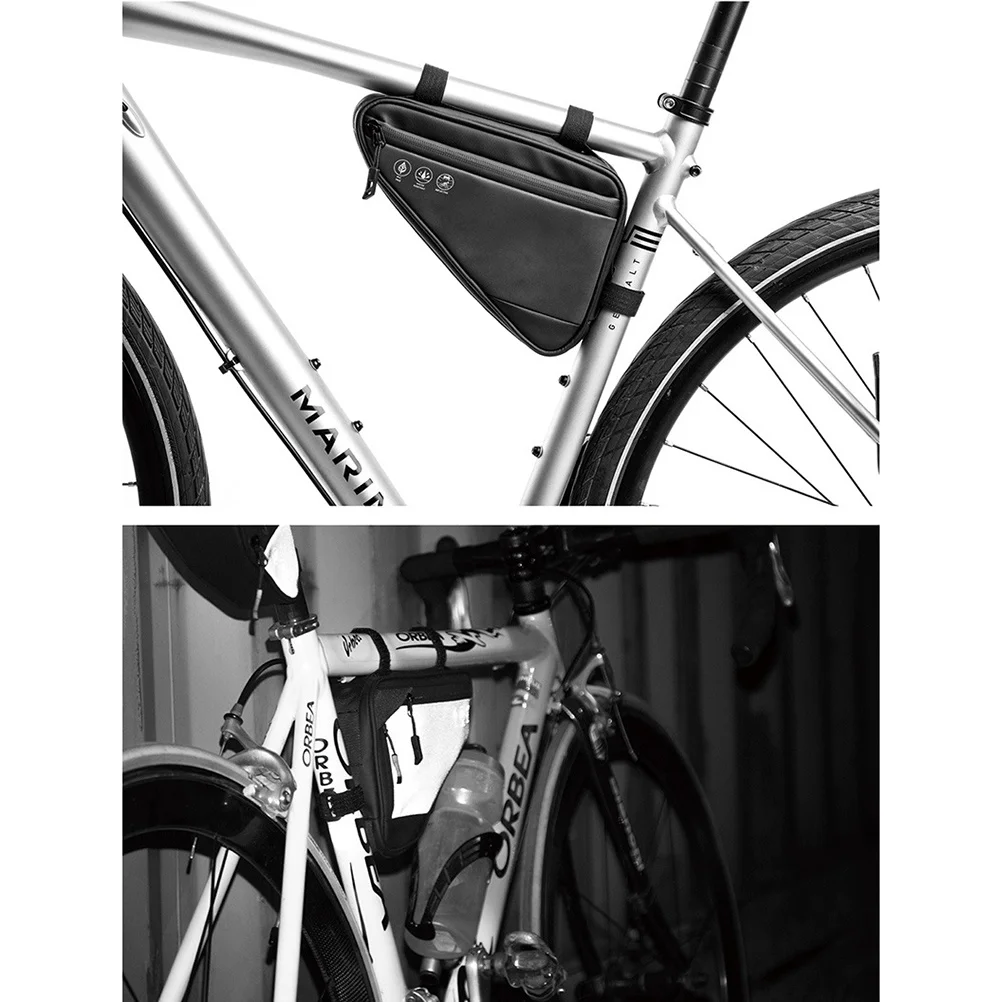 Practical Durable Triangle Bag Pouch for Cellphone Sunglasses Gloves Purse Storage Outdoor Cycling Mountain Road Bike