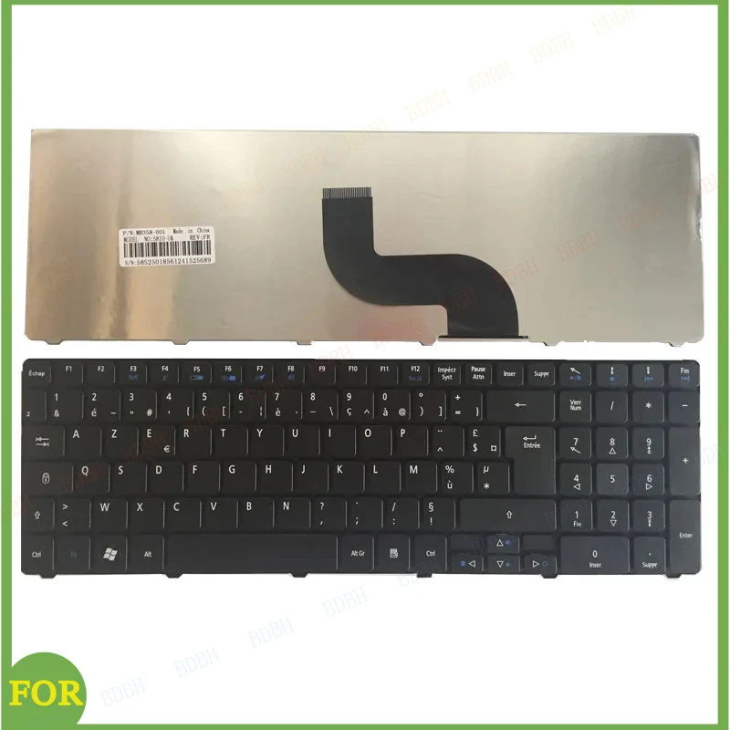 Новая французская/FR клавиатура для ноутбуков Acer Aspire 5750 5750G 5253 5333 5340 5349 5360 5733 5733Z 5750Z 5750ZG 5253G, черная