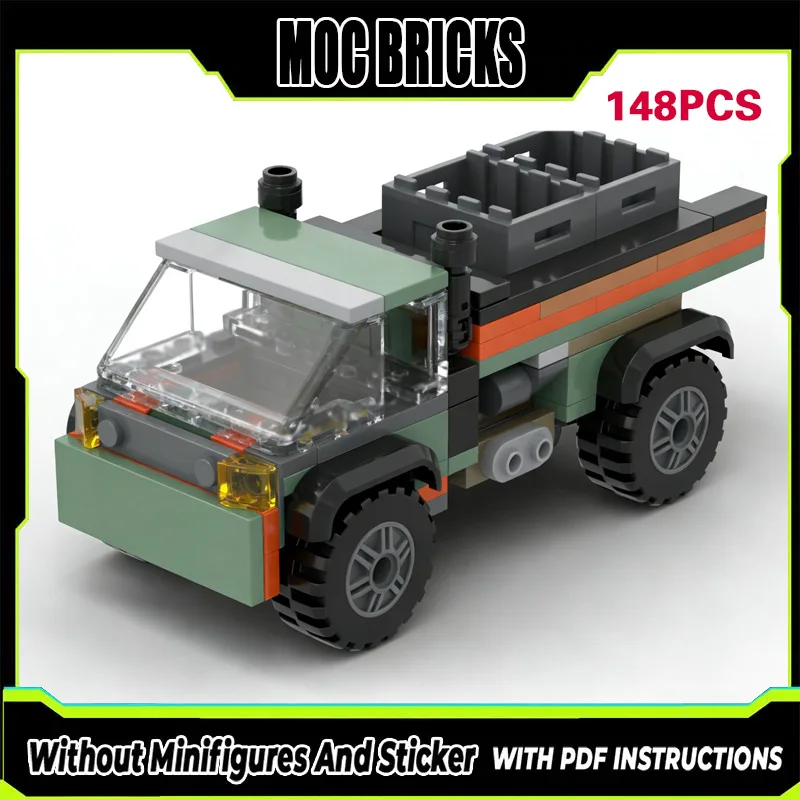 

Конструктор MOC: Модель городского самосвала. Классический городской самосвал из строительных блоков. Модульная технология. Подарки. Набор для сборки. Детские игрушки.