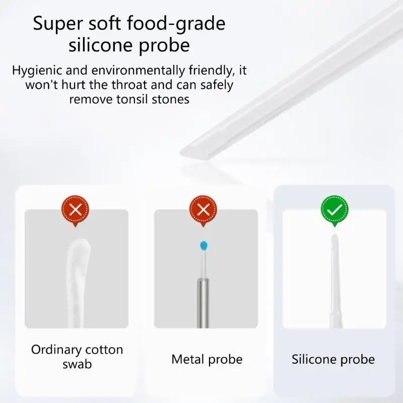 

D0AB Professional Tonsil Stone Remover with 3 Level Suction Control and Ergonomic