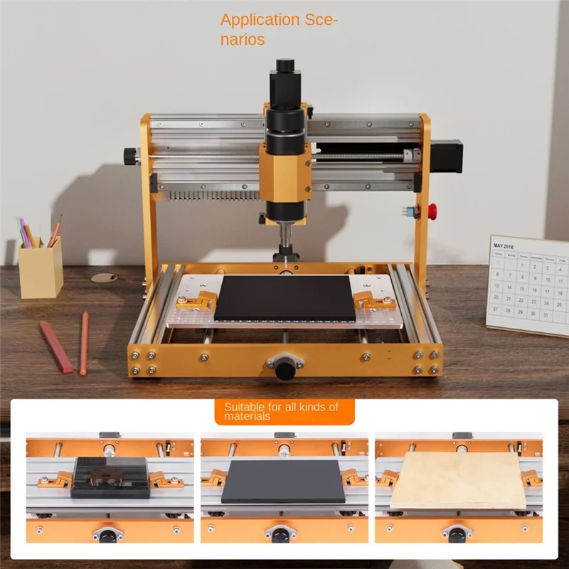 AA19 Engraving Machine Clamp Aluminum Alloy Quick Clamp Table Fixed DIY Engraving Machine Accessories