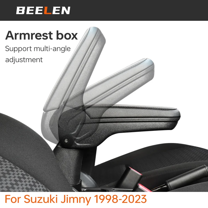 

Armrest box For Suzuki Jimny JB33 JB43 JB64 JB74W 1998-2023 center armrest box interior modification upgrade handrail box