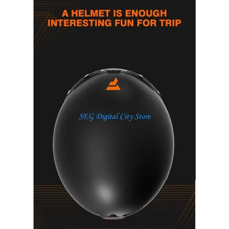 

U75B Advanced Helmets for Cyclists with Camera Intelligent Helmets with 1080P Camera with Windproof Ear Protections for Adult