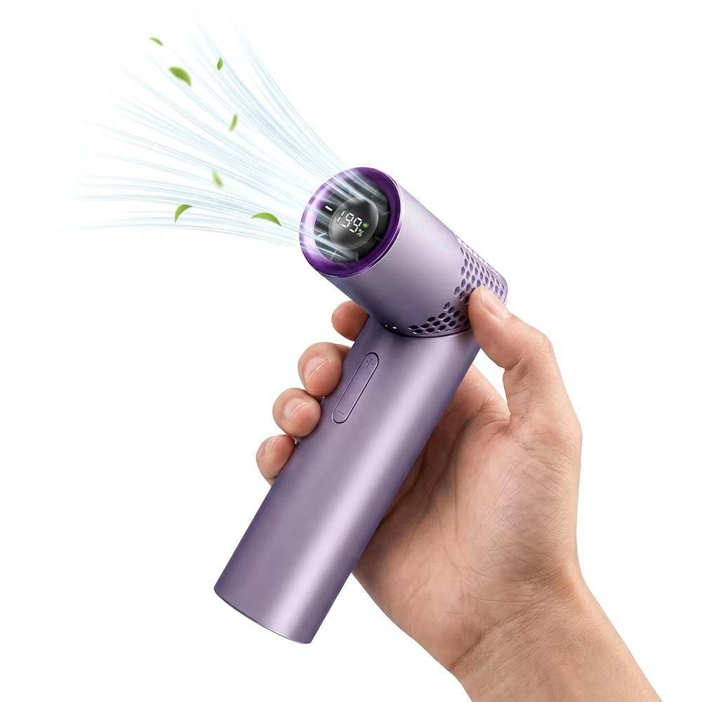 Large Capacity Portable Charging Folding Mini Handheld with 199 Levels Portable USB Charging Foldable Lipstick for Travel