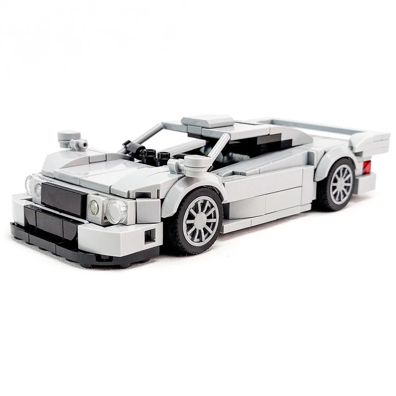 Speed Hypercar Model MOC Building Bricks CLK GTR Classic Supercar Modular Technology Gifts Holiday Assemble Toy Suit  Ideal Gift view 2