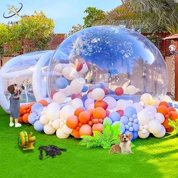 Bubble Tent House for Kids and Adults, Commercial Grade Inflatable Bubble Dome House, PVC Dome Bubble Tent Clear Bubble Dome