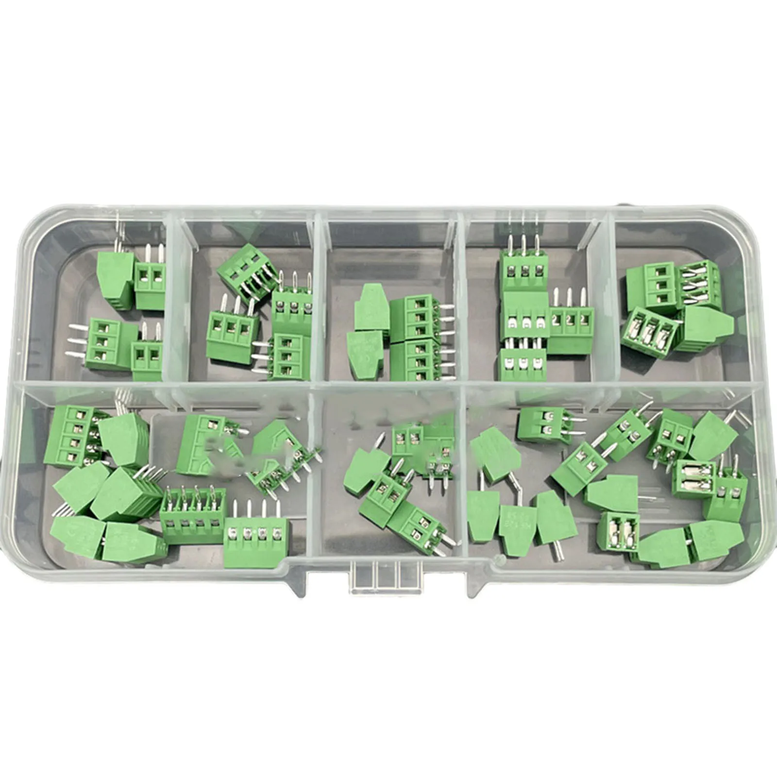 Versatile KF128 Terminal Block Screw Terminal Pitch: 2.54 Mm Nominal Voltage Plastic Quantity Rated Current Color