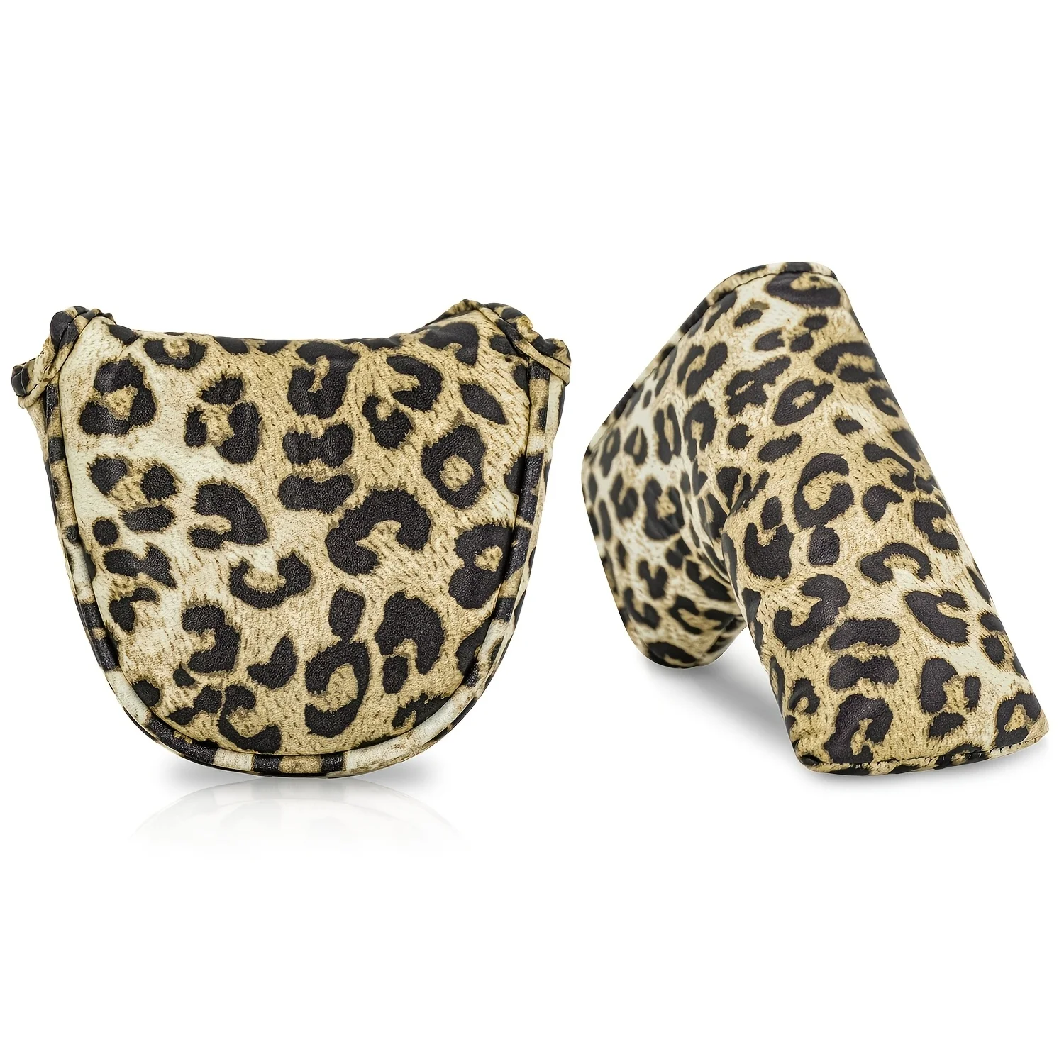 Putter Mallet Blade - 1pc Leopard Print Golf Putter Head