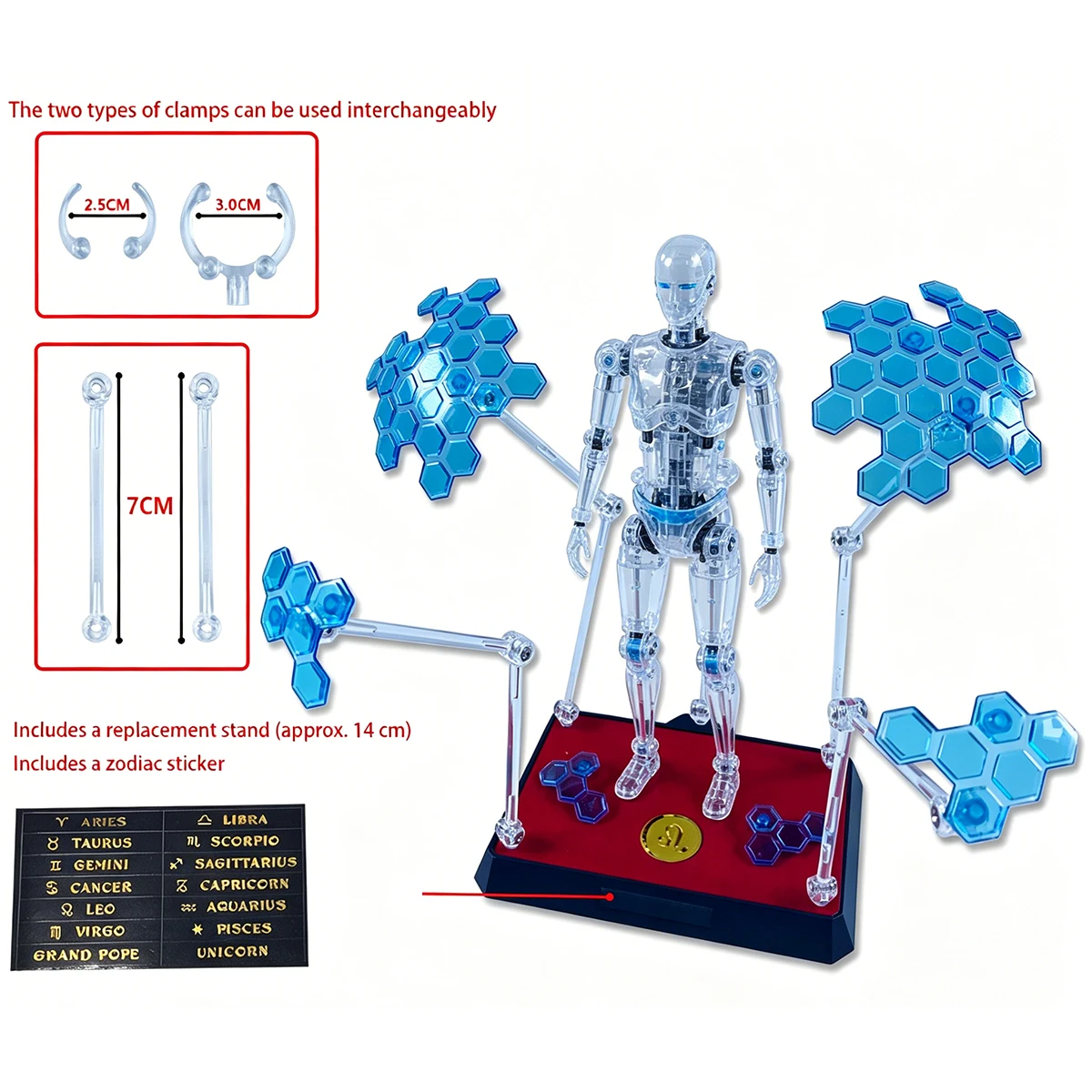 Anime Action Figures Zodiac Sign Gold Coin Nameplate Effects +Bracket Battle Scene For Model HG SD Display Bracket Effect Decor