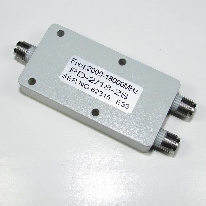 PD-2/18-2S 2-18GHz 20W SMA RF Microwave One in Two Broadband Power Divider