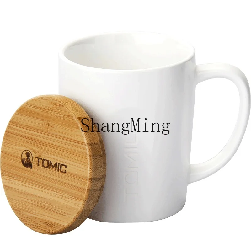 

PYH fashion light luxury ceramic cup wholesale mug with lid fashion coffee cup simple office water cup