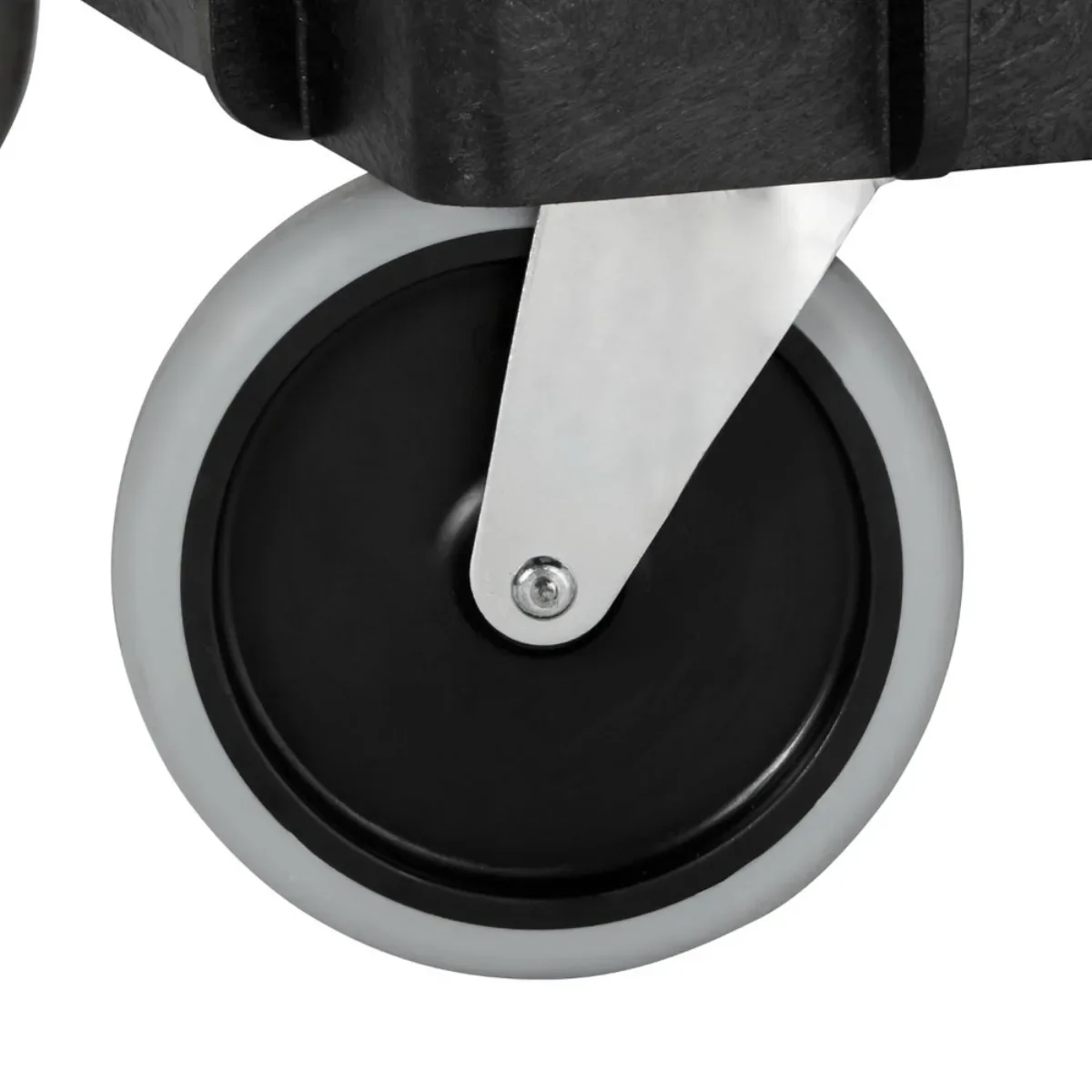 Heavy Duty 2-Tier Utility Cart, 500LB Capacity Rolling Cart with Lipped Shelves for Warehouse Garage Kitchen