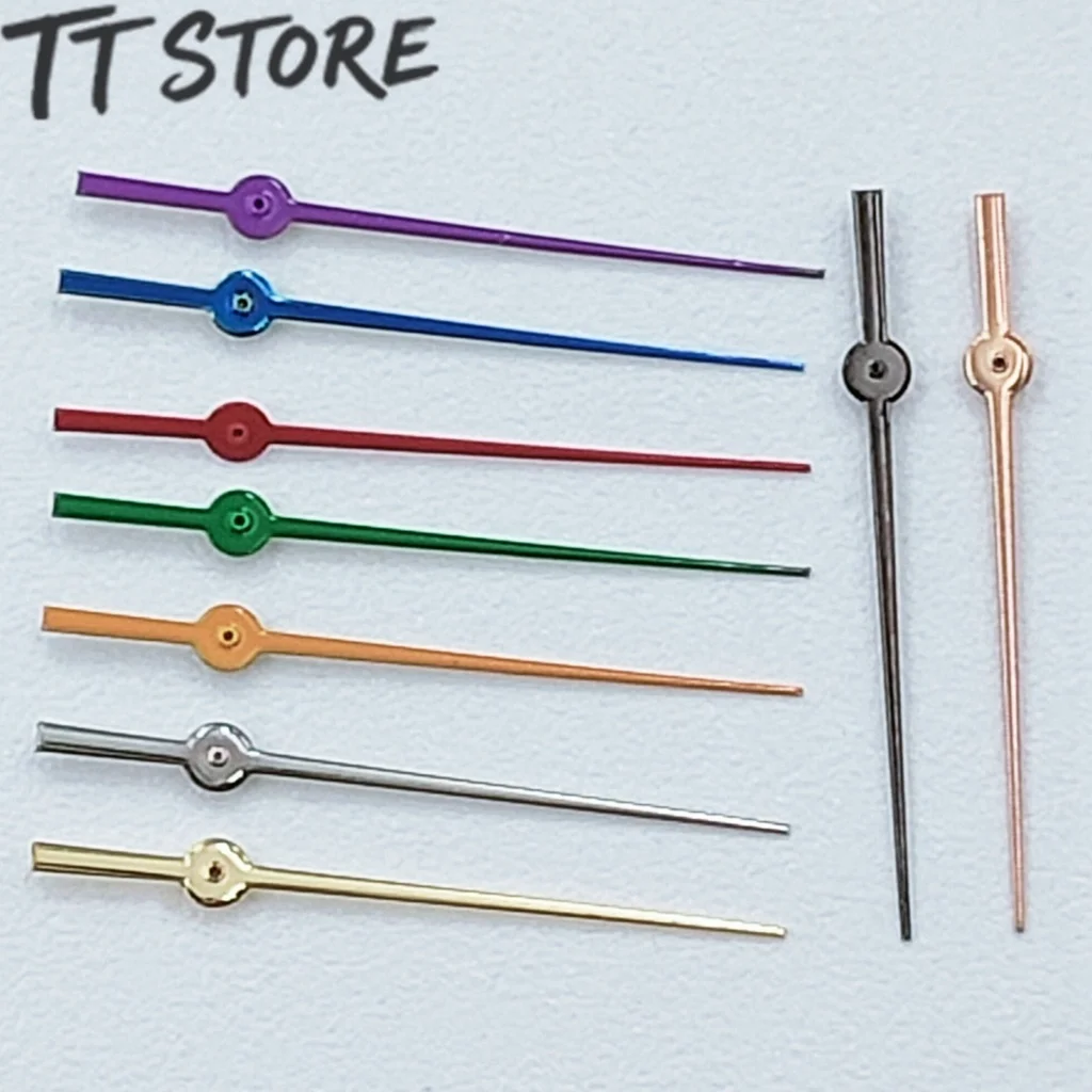 NH35 NH36 7S26 7S36 4R35 4R36 حركات 12.5 ملم فضي أسود أخضر أزرق أحمر أرجواني برتقالي ساعة يد ثانية واحدة