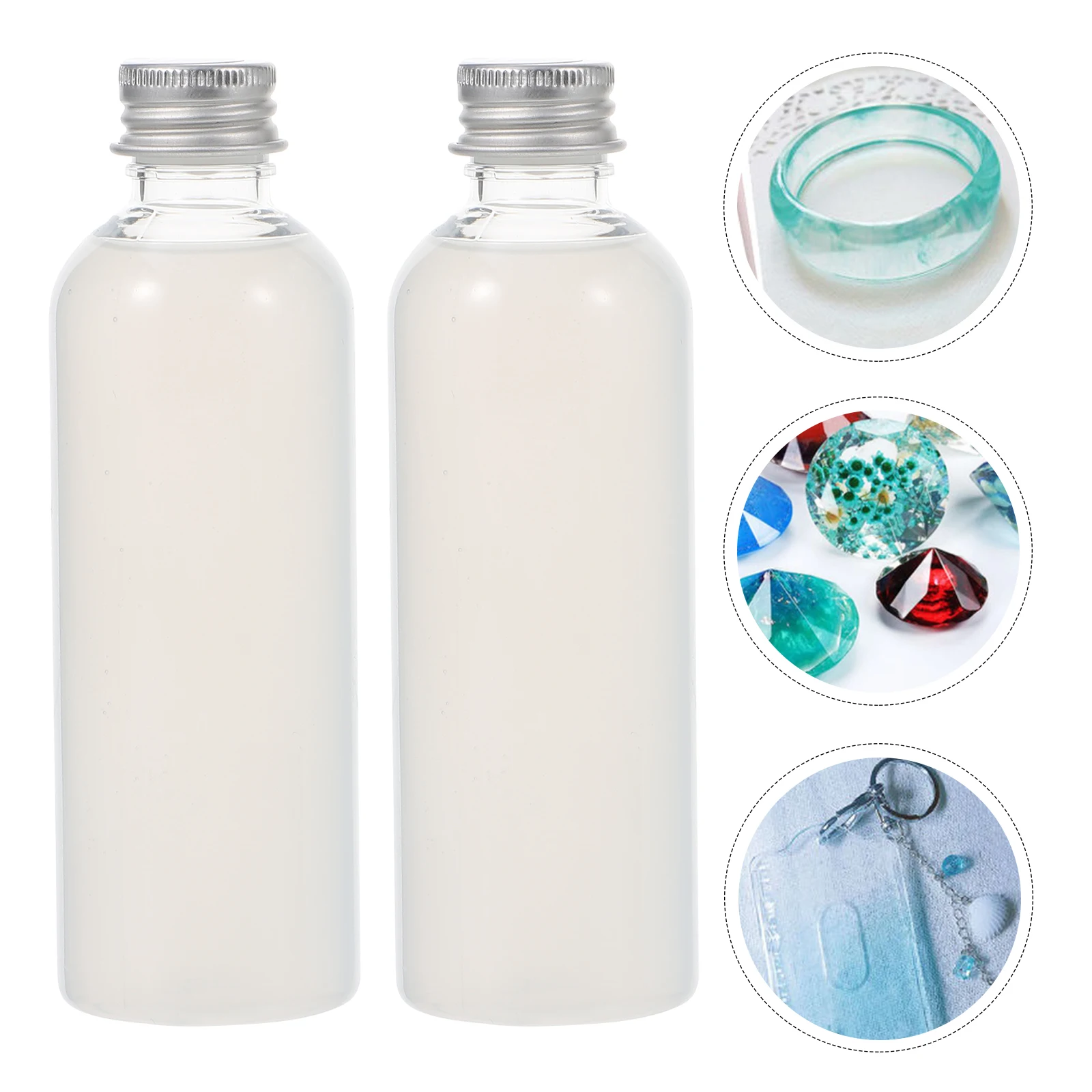 

600G Liquid Silicone Mold Making Glue Plastic AB Tool UV Translucent DIY Craft Gift Creating Safe Practical Hardware