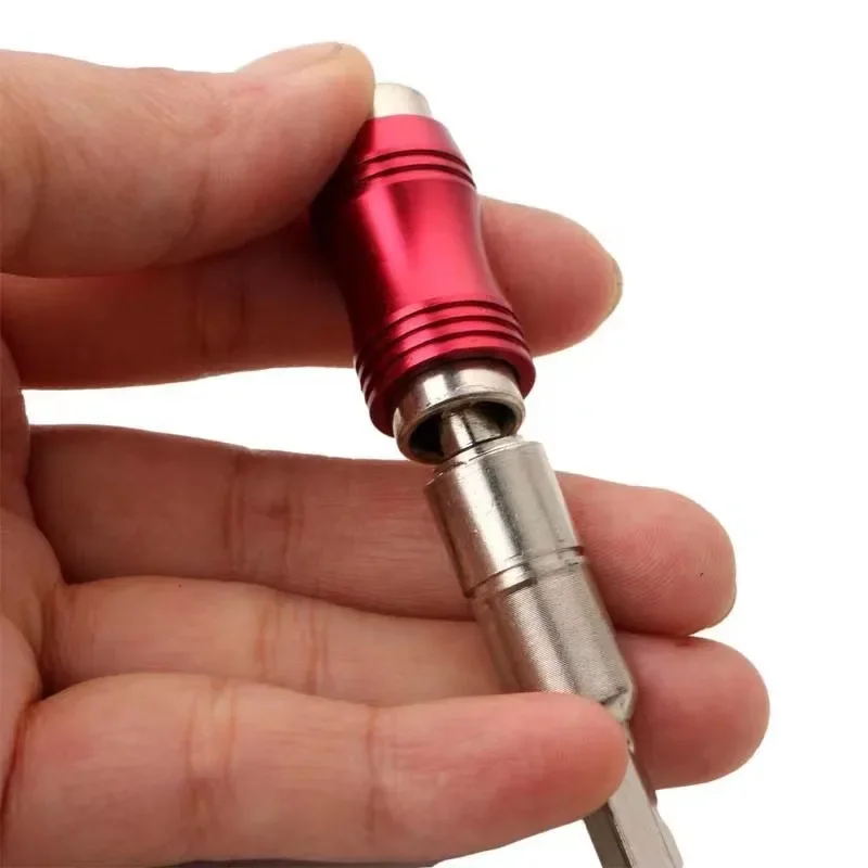 العالمي المشترك تمديد قضيب متعدد زاوية ربط قضيب المغناطيسي مقبض دوار مفتاح بانة عرافة وجع الإفراج السريع الحفر #2