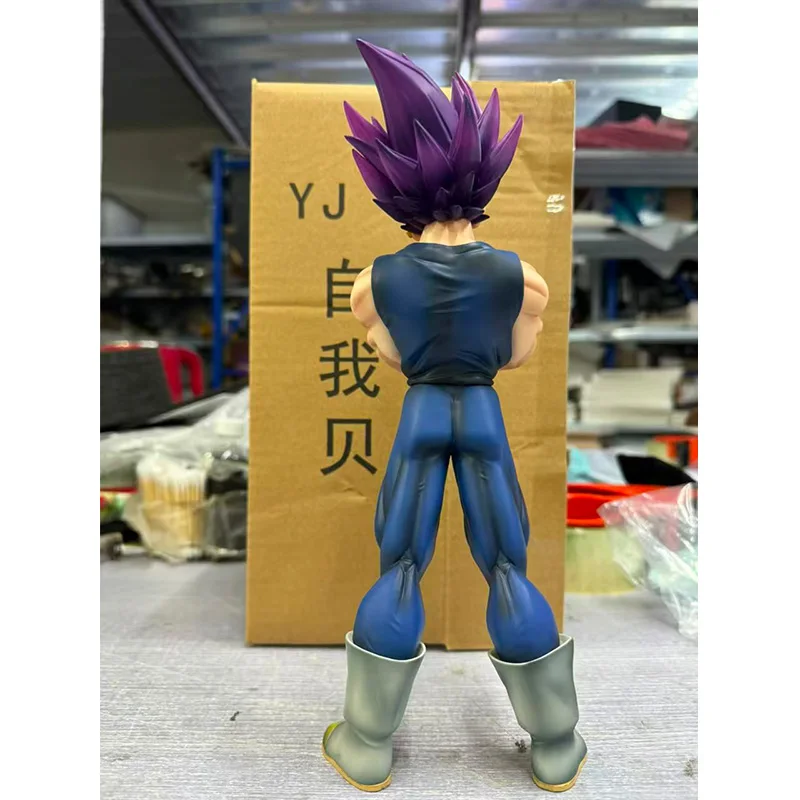 27cm/10.63inch Dragon Ball Z Majin Vegeta Figure Ultra Vegeta Super Saiyan Action Figures YJ Statue Collection Model Toys Gifts view 5