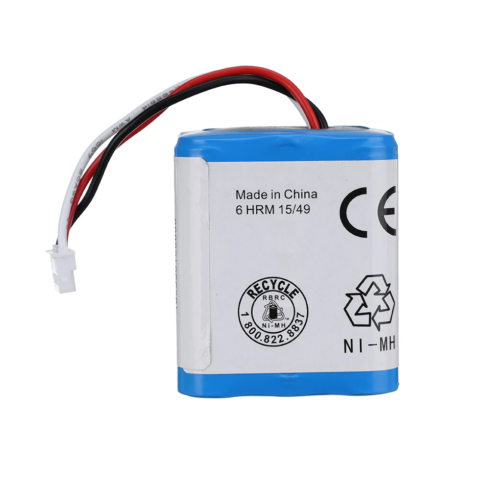 1PCS 7.2V 2500mAh Ni-MH Rechargeable Battery for iRobot Roomba Braava 380 380T Mint 5200c AA NiMH 2500mAh 2.5Ah Battery