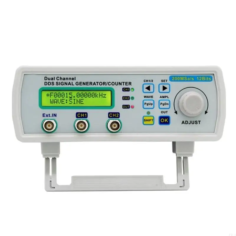 

Double Channel Generator with LCD Display for Circuit Testing Development