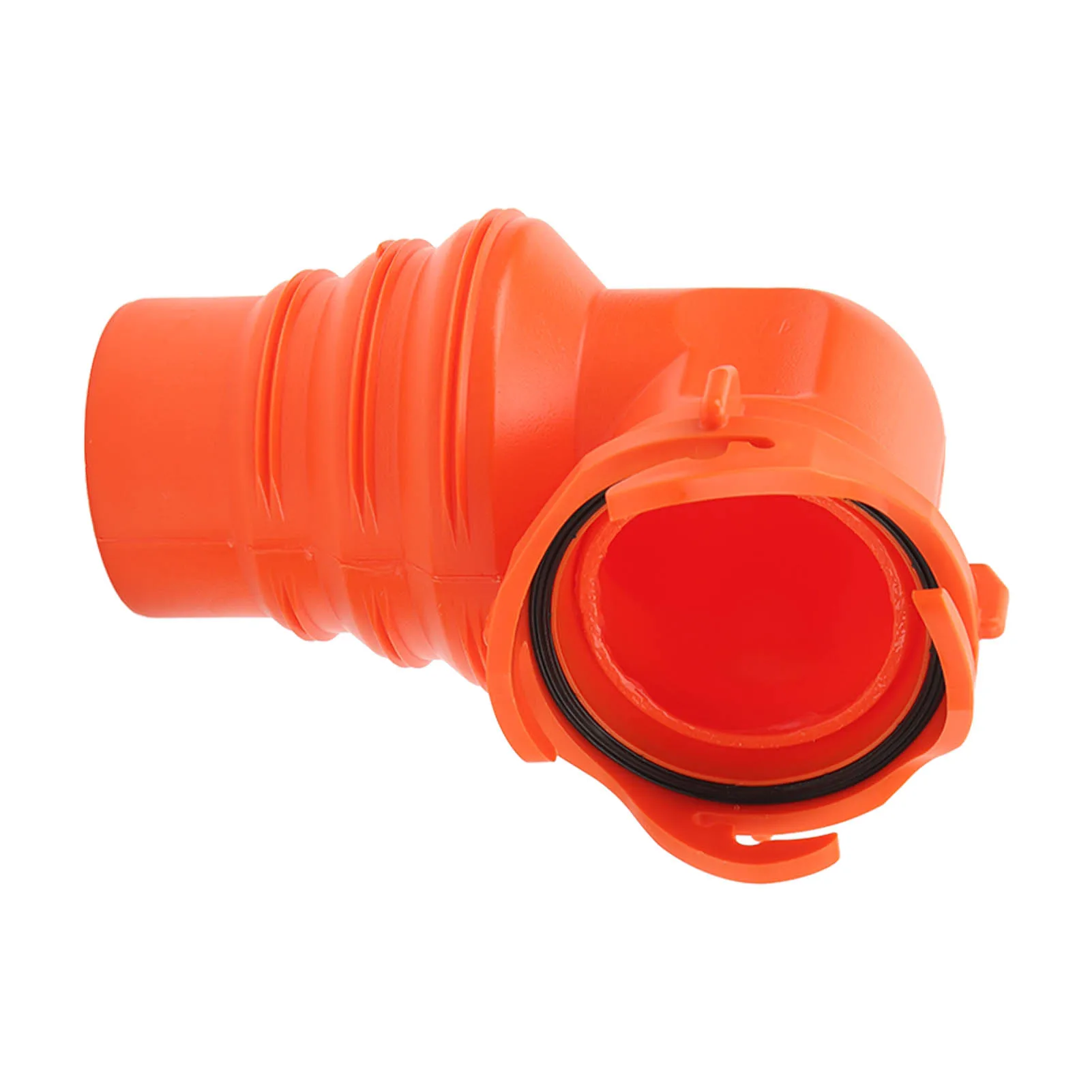 Kolanko węża spustowego RV Kolanko węża kanalizacyjnego RV z pokrywą Łatwa instalacja Złącze węża kanalizacyjnego do jachtu RV Kolanko węża kanalizacyjnego