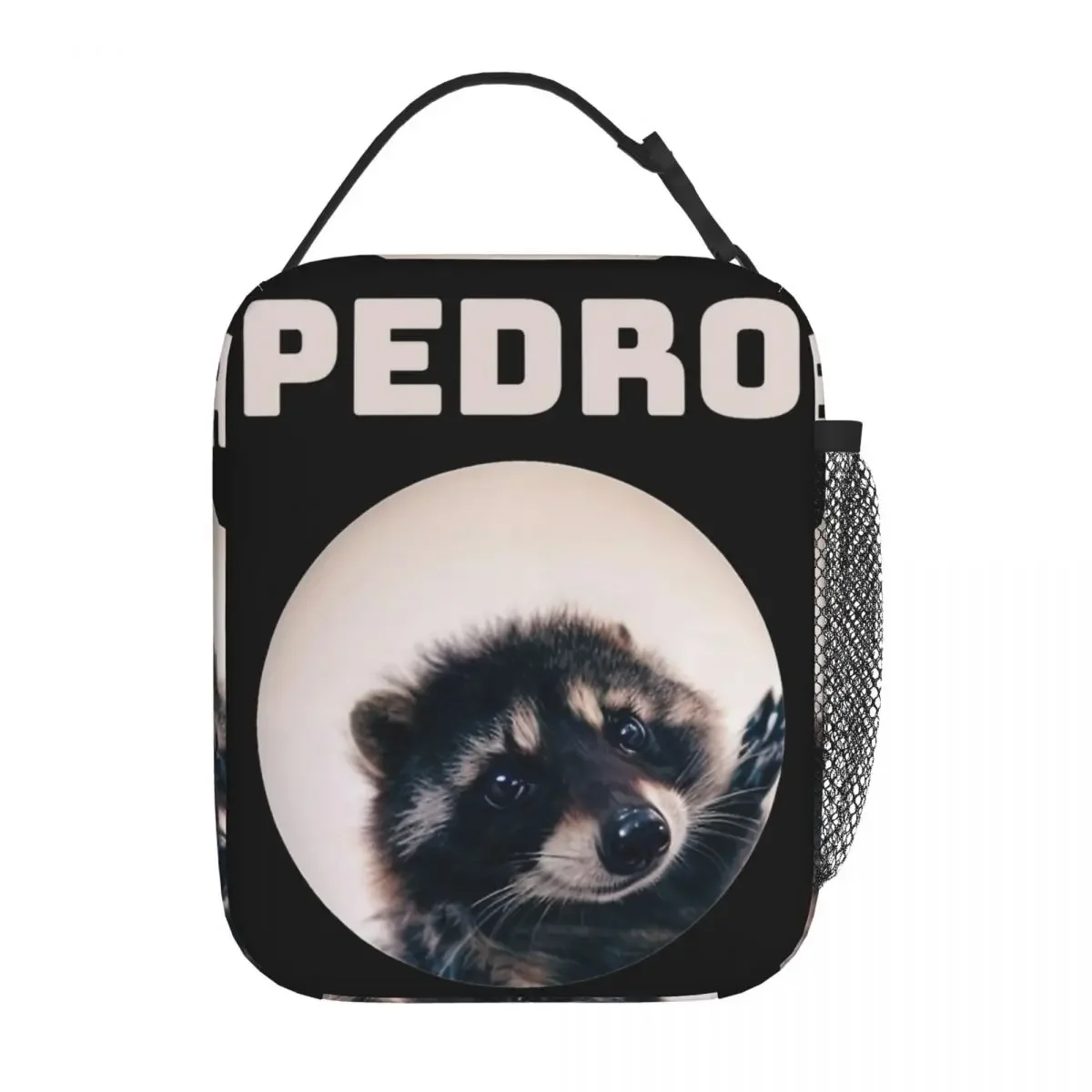 Pedro Racoon Dance Popular Internet Meme Thermal Insulated Lunch Bags for Office Portable Food Container Bags Cooler Thermal Box