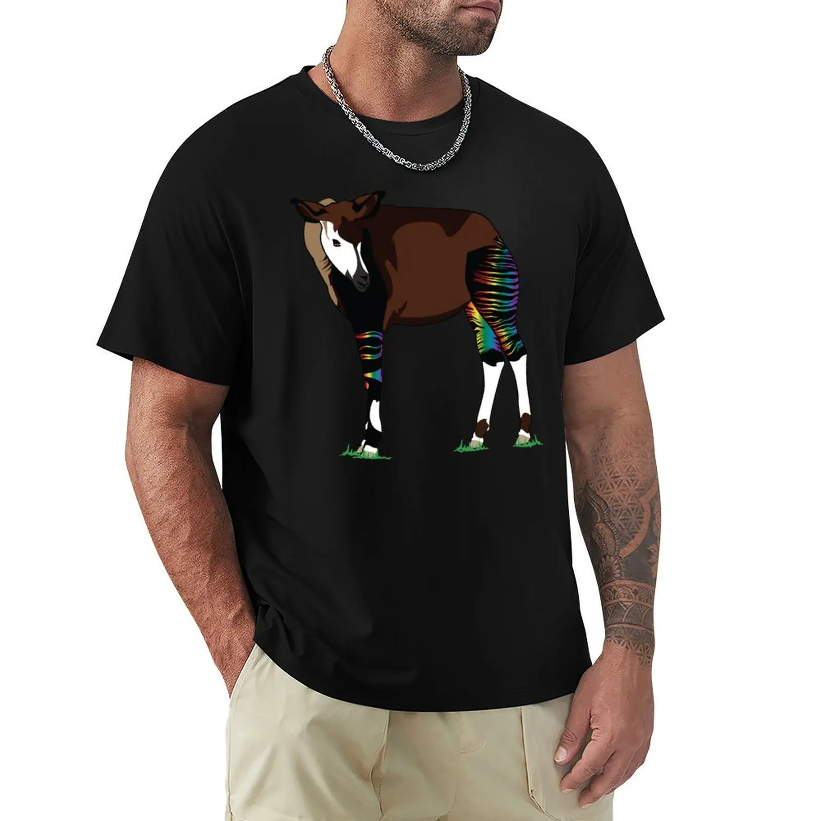 

Technicolor Okapi 2.0 T-Shirt Casual Simple Design Short Sleeve Shirt