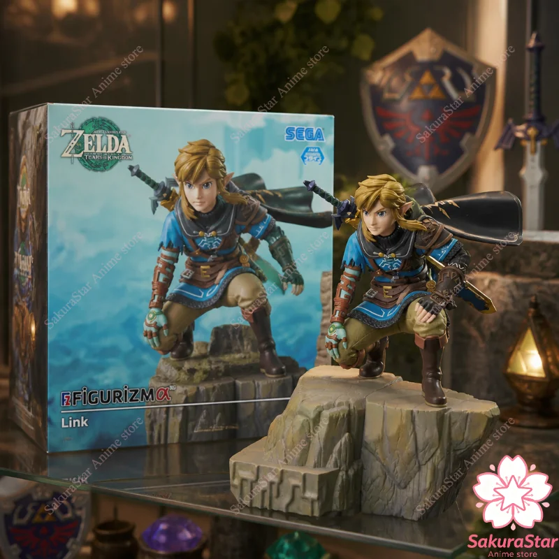 

【In Stock】Original SEGA FIGURIZMa The Legend of Zelda Link Collectible Anime Action Figure Model Doll Gift For Game Fans