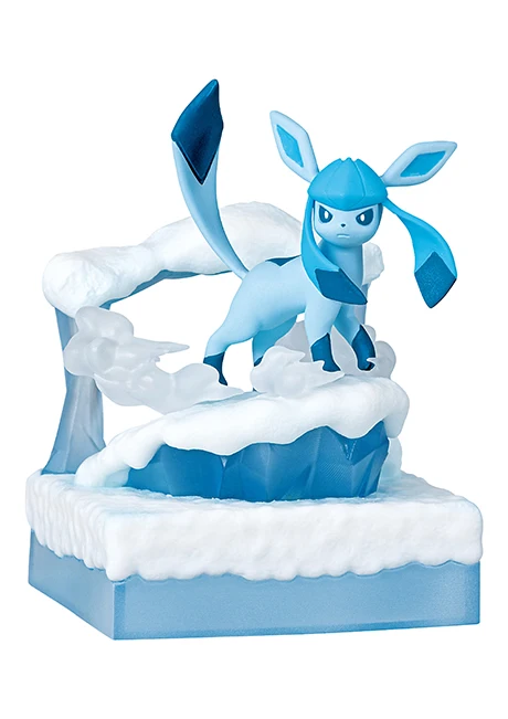 Original Re-ment Candy Toy Pokemon Mystery Box Eevee Frozen Snow Field P3 Anime Figurine Blind Boxes Gashapon Collection Model