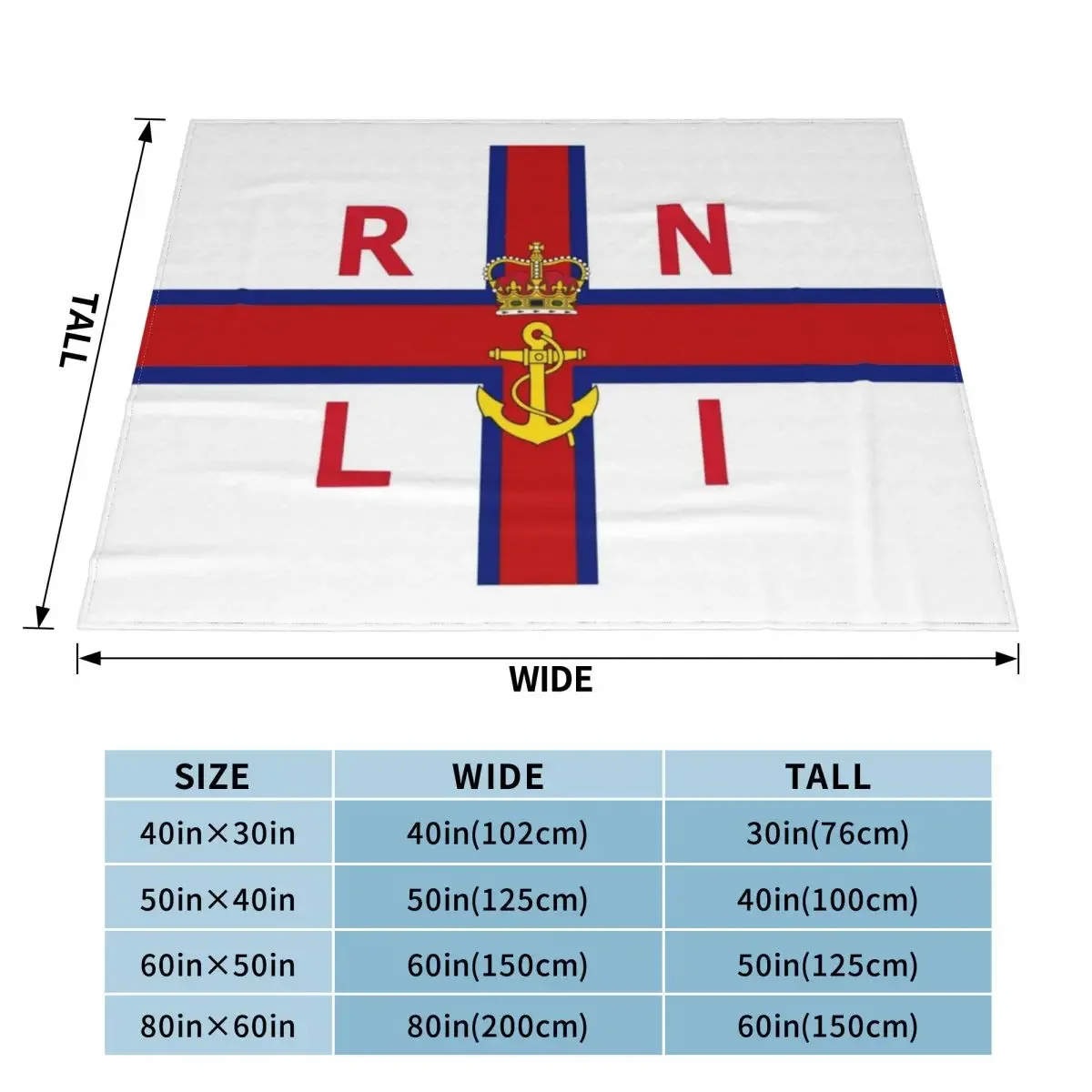 Royal National Lifeboat Institution flag second 2 Throw Blanket Giant Sofa sofa bed Nap Luxury Thicken Blankets