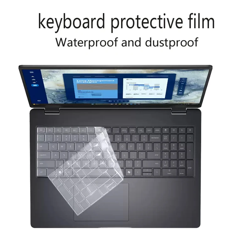 ل 16 بوصة ديل برو 16 PC16250 PC16255 شاشة الكمبيوتر المحمول فيلم عالية الوضوح عرض طبقة رقيقة واقية لوحة المفاتيح