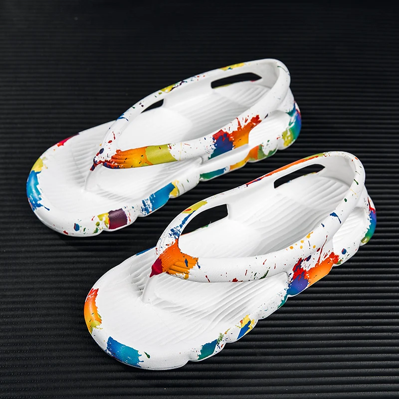 

New Designer Slippers Men and Women Beach Slippers Concise Household Couple Coconut Shoes Non Slip Bathroom Flip Flops Sandals