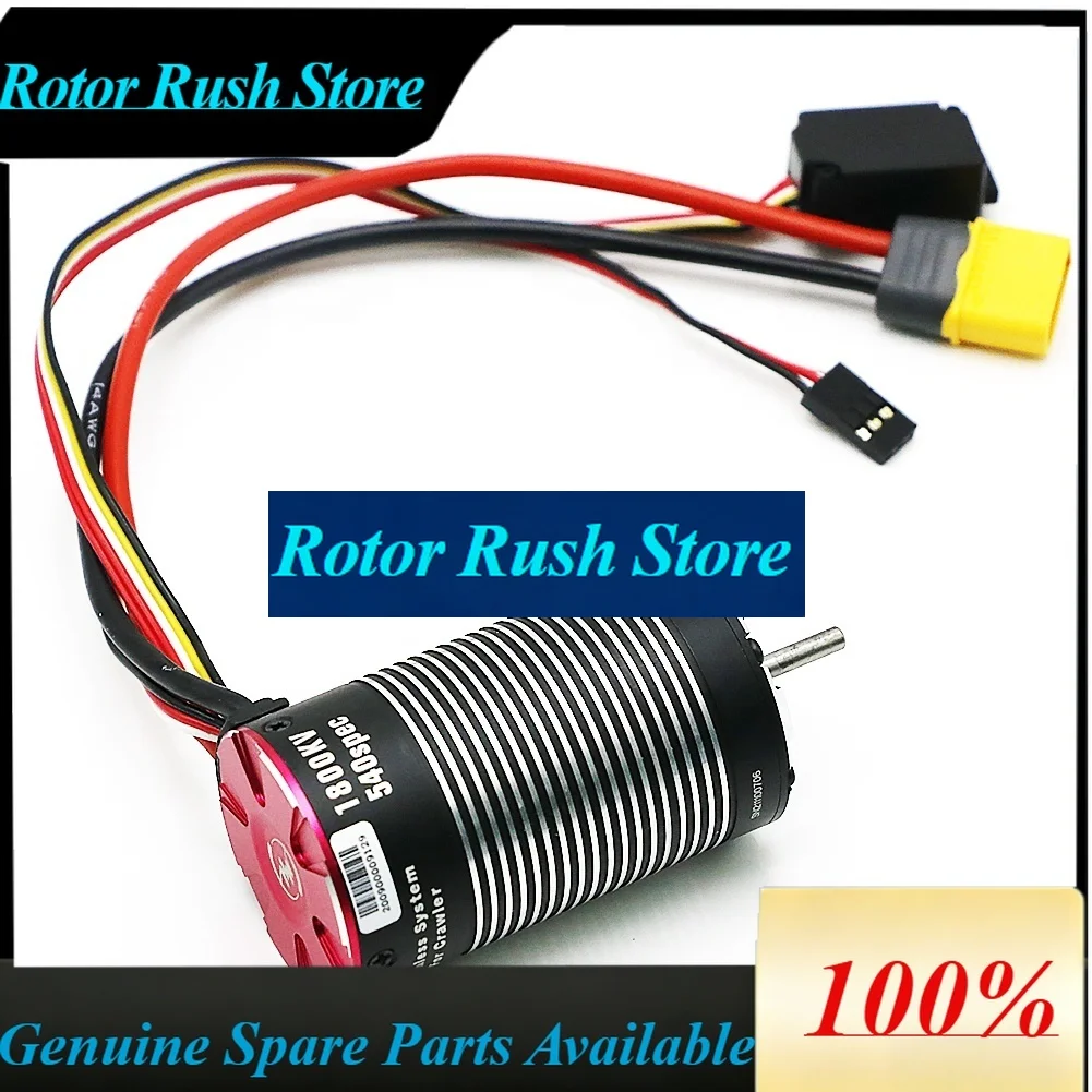RoRusCSKY HobbyWing QuicRun Fusion 540 1200KV 1800KV Brushless Sensory Motor Built In 40A ESC 2 In 1 For RC 1/10 Climbing Car