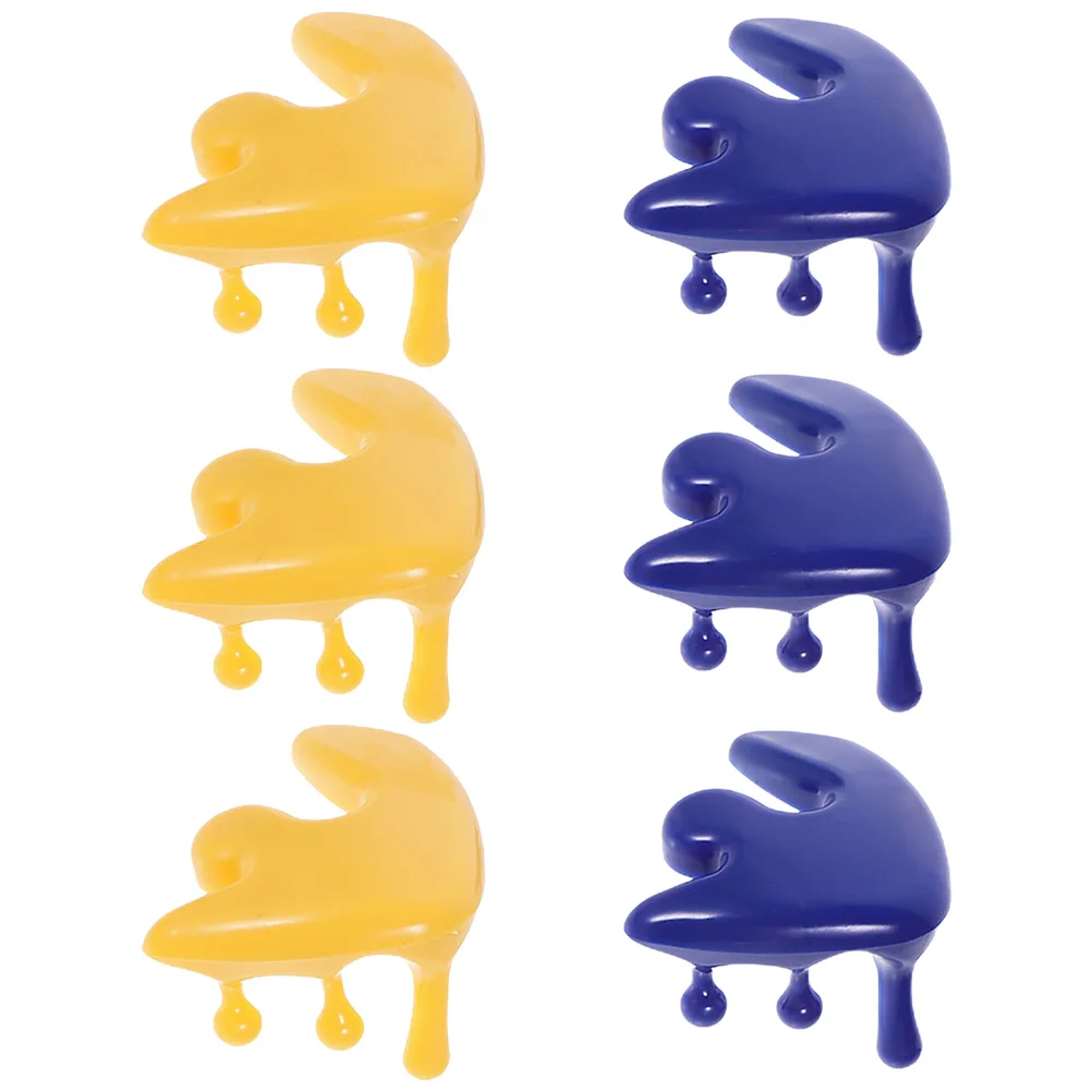 6Pcs Table Corner Bumpers Silicone Safety Protectors Baby Proof Furniture Edge Guards Durable Flexible Corner Protector