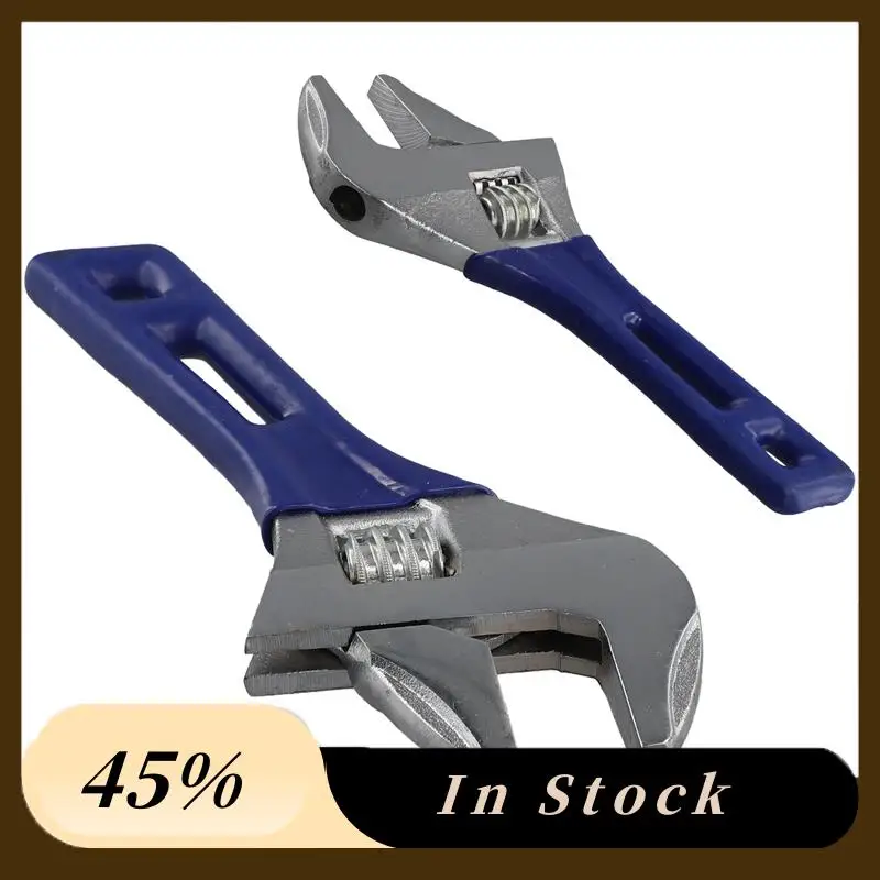 

A60Z Top 2PCS Universal Adjustable Wrench Large Opening Short Handle Multifunctional Mini Wrench Bathroom Tools