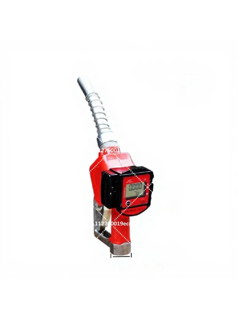 Digital Flow Meter Refuel Injection Tools Aluminum Fuel Fill Gun