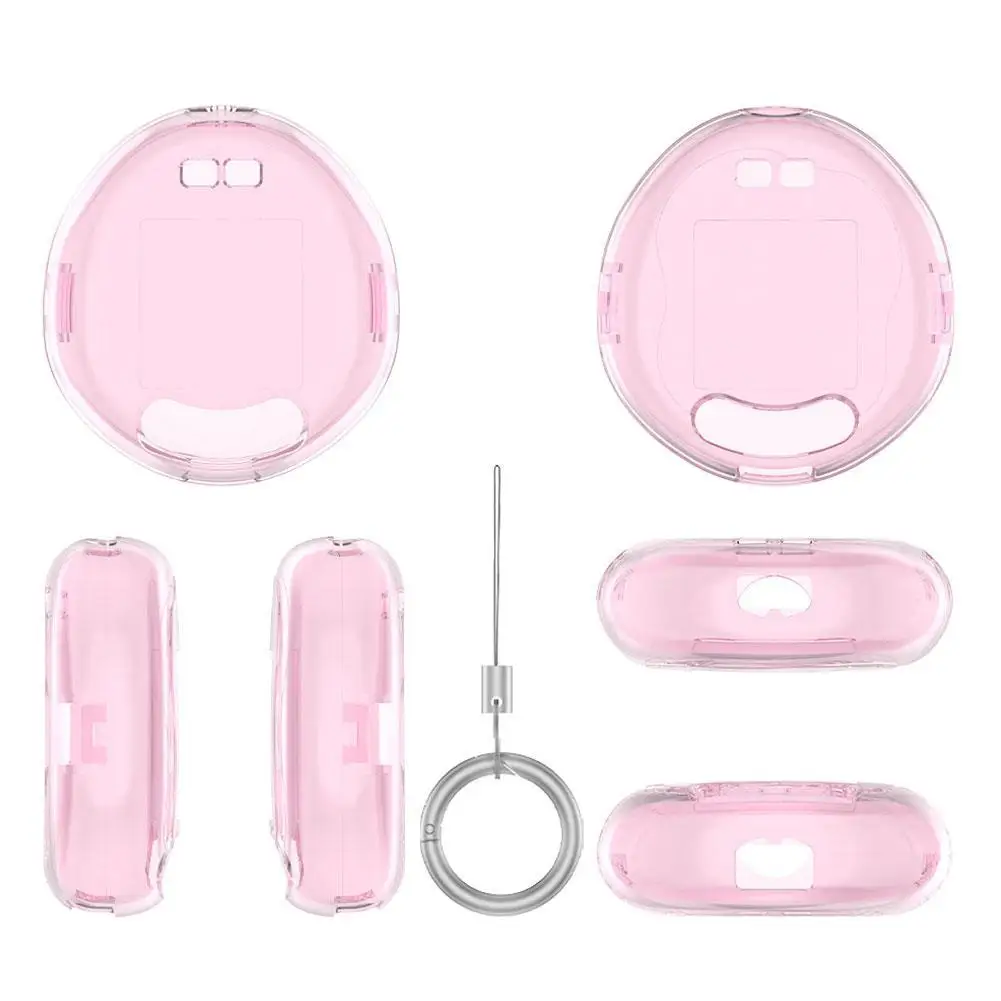 Für Tamagotchi Uni Connection Transparente All-Inclusive-Schutzhülle, Anti-Fall-, Anti-Kratz- und staubdichte Schutzhülle