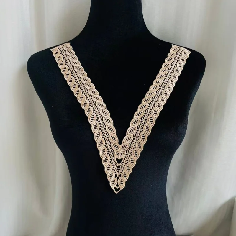 

3 pieces of popular lace fabric DIY clothing collar, cuffs, skirt hem decorative bands and sewing decorative accessories
