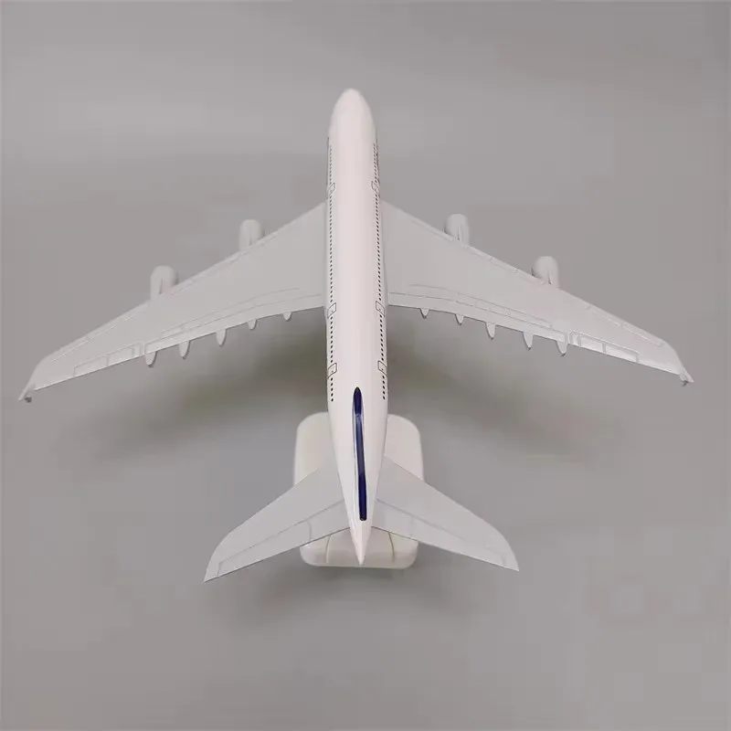 20cm Alloy Aircraft Model A380 Aircraft Airbus Lufthansa Resin Aircraft Model Toy With Landing Gear Collection Hobby Gift