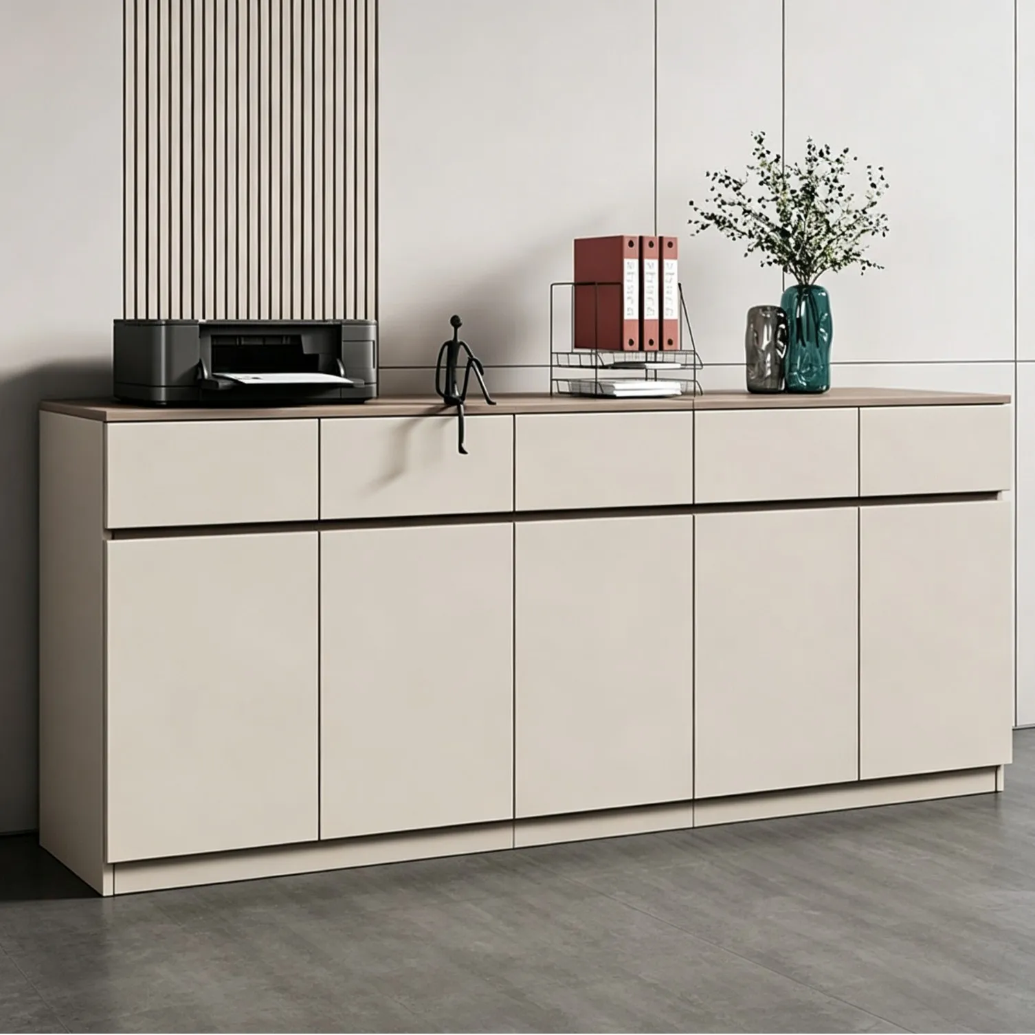 Office tea cabinet, filing  office desk sideboard, storage , printer placement cabinet, partition low cabinet