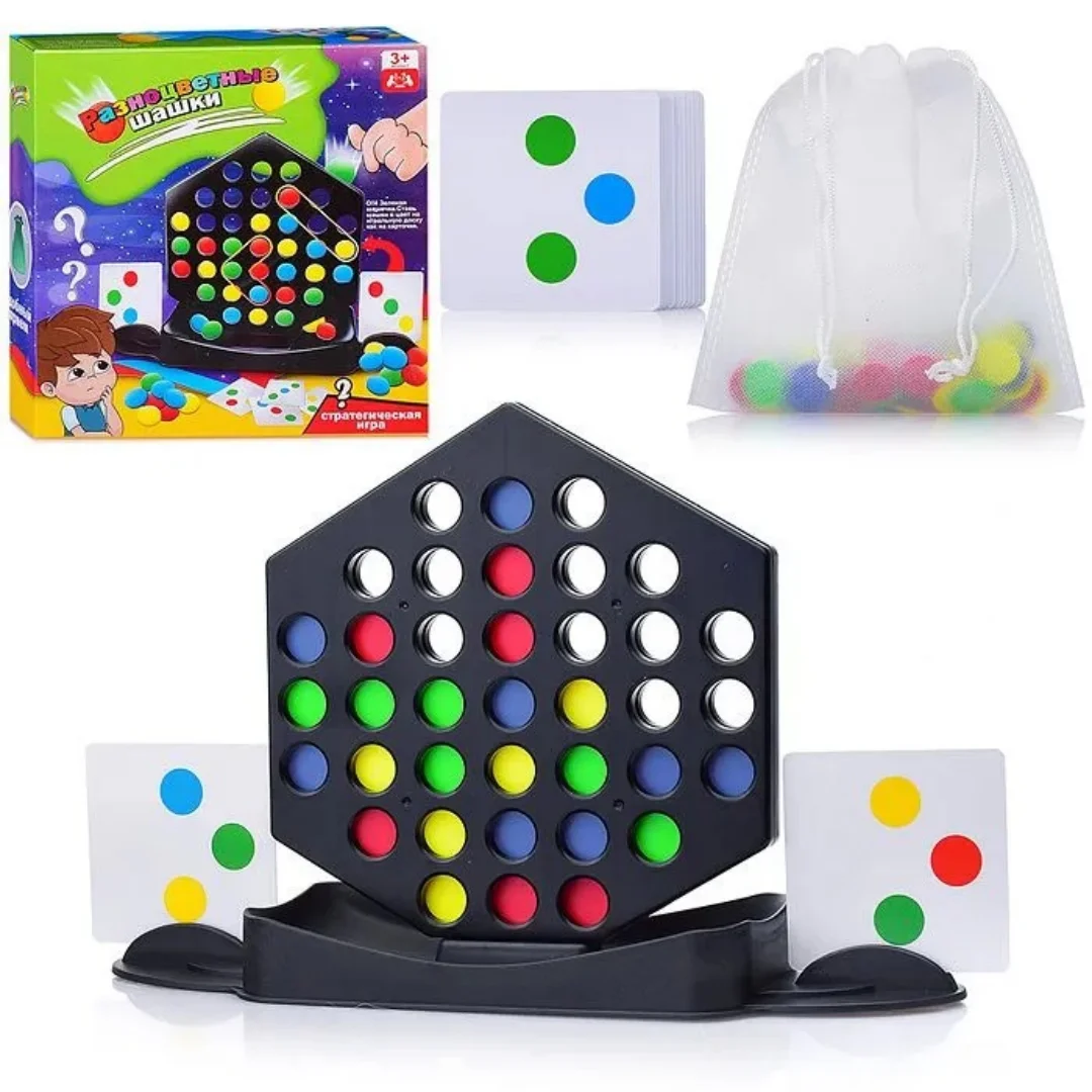 لعبة ألغاز ثلاثية الأبعاد للأطفال لعبة حسية لوحة التراص للتدريب متعدد اللاعبين التفاعل معركة الحكمة ألعاب مونتيسوري