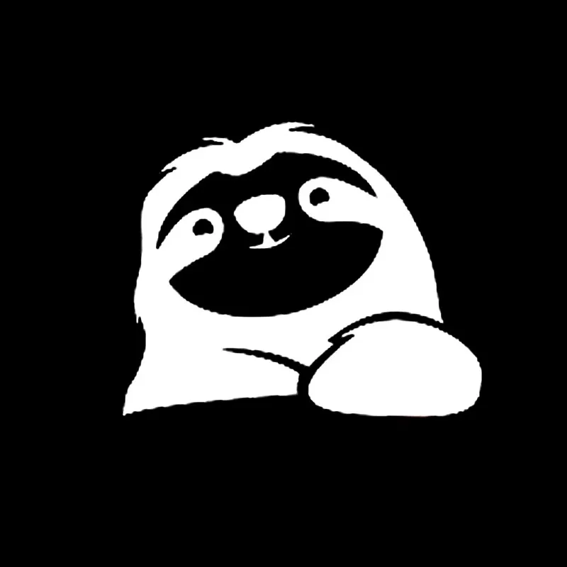 

17*13,9 см ленивец аватар милый стильный дизайн оконный бампер аксессуары для мотоциклов украшения дома виниловые наклейки для автомобиля