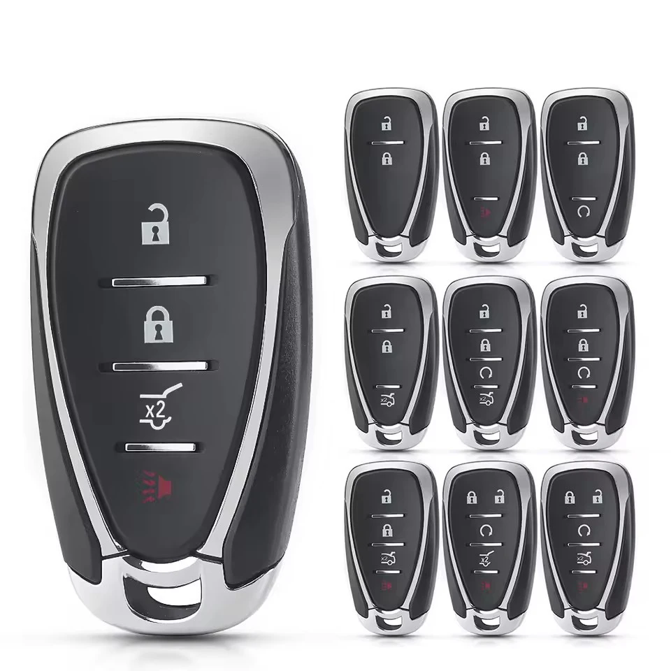 

Умный чехол для дистанционного ключа для Chevrolet Chevy Camaro Cruze Malibu 2016 2017 2018 2019 2020, 2/3/4/5 кнопки