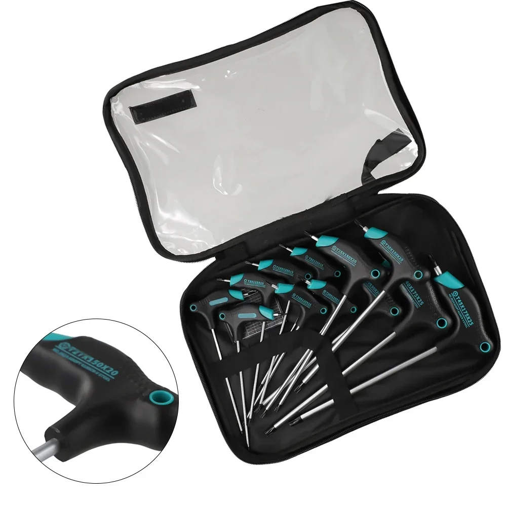 

For Hand Tools Screwdriver T-shaped Screwdriver 1pcs Black Chromium Vanadium Steel Line Repair Mechanical Repair