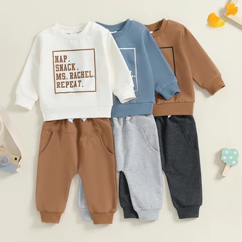 Kids Letter Print Set 1