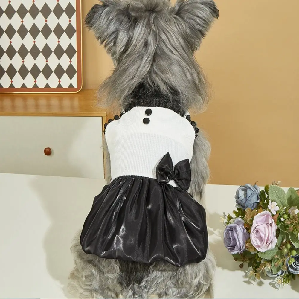 

Comfortable Soft Pet Summer Clothes Breathable Fashion Pet Princess Dresses Thin Design Cat Suspender Skirt Autumn
