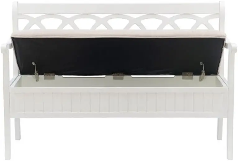 Banco Elliana para móveis, branco