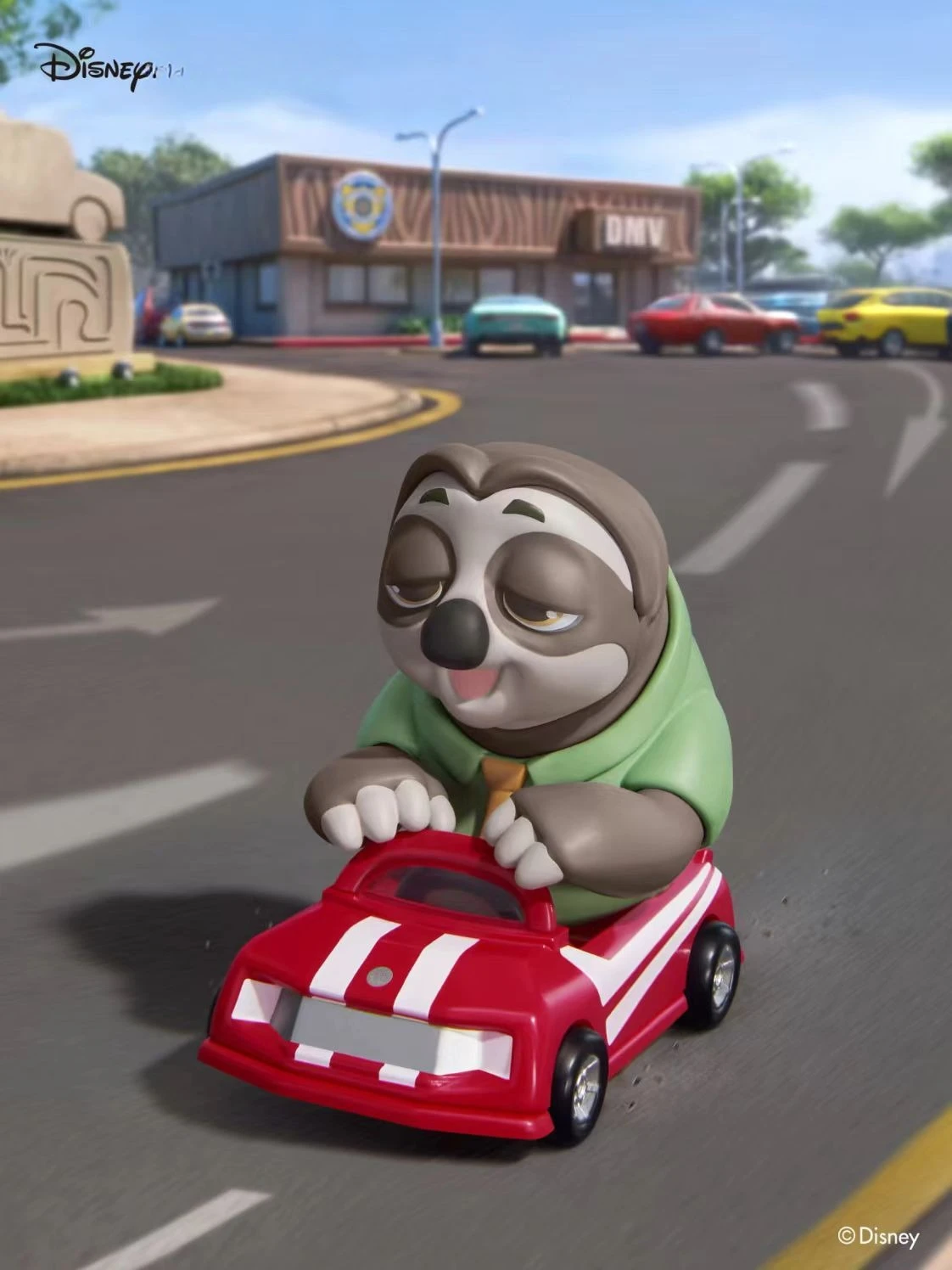 Disney Zootopia Transport Series Sammlerfigur Mystery Blind Box – Überraschungsspielzeug mit zufälligem Charakter für Kinder und Erwachsene