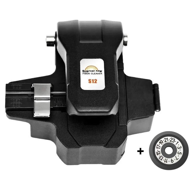 S12 Signal Fire One-Step Optische Vezelknipper, Draagbare Vezeloptische Tool voor FTTH FTTx bekabeling, Draagbaar voor het lassen van vezels