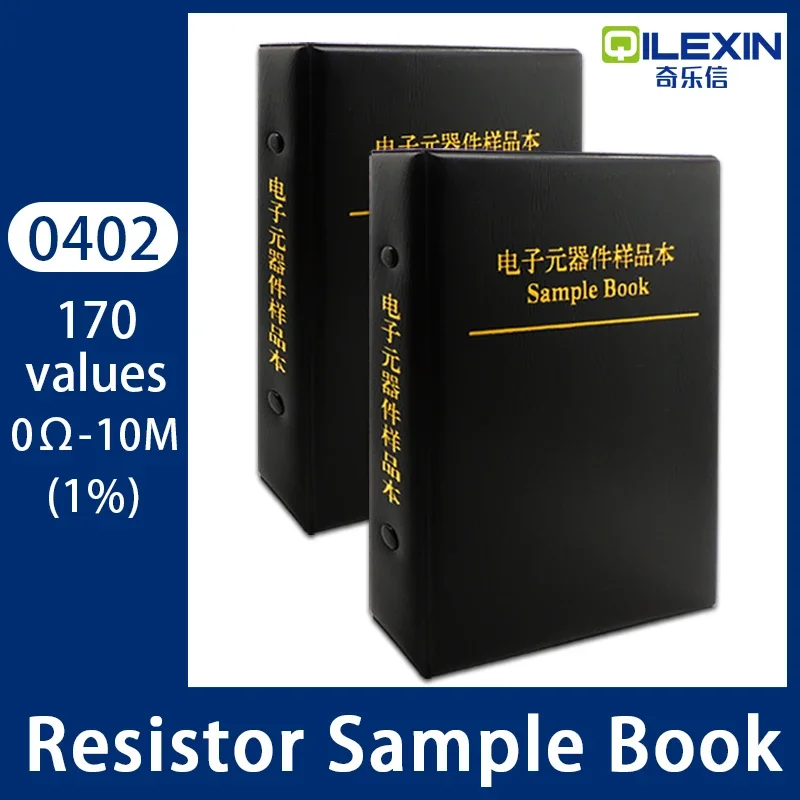 抵抗器 De La Résistance 0402 SMD WieshammKit 1% FR-07 170値 0R-10M キット 電子部品キット コンポーネント