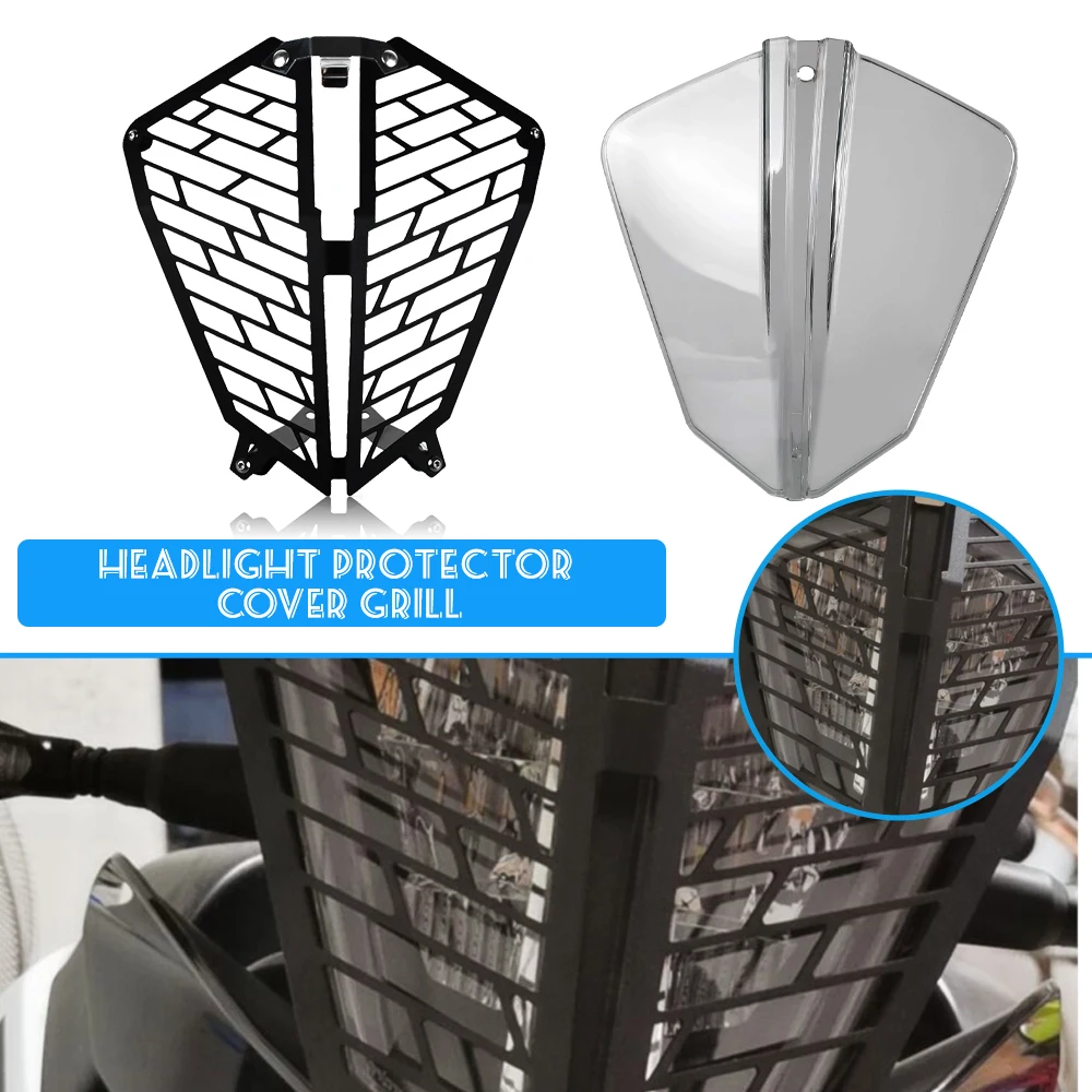 

Motorcycle Headlight Protector Head Light Guard Cover Grille For 390 ADVENTURE 790 890 ADVENTURE ADV R S 2019 2020 2021 2022